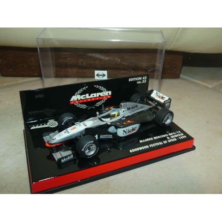 McLAREN MERCEDES MP4-13 GP 1999 GOODWOOD SPEED N. HEIDFELD MINICHAMPS 1:43