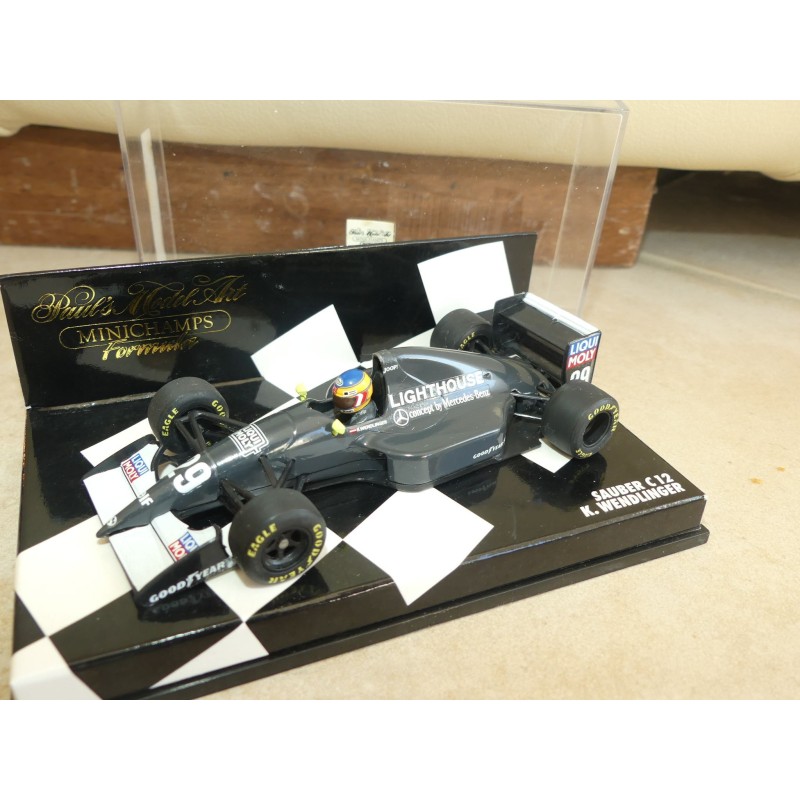 SAUBER C12 1993 K. WENDLINGER MINICHAMPS 1:43 12Ã¨me