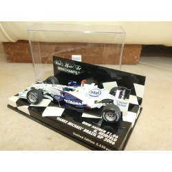 BMW SAUBER F1.06 DANKE MICHAEL GP DU BRESIL 2006 N. HEIDFELD MINICHAMPS 1:43