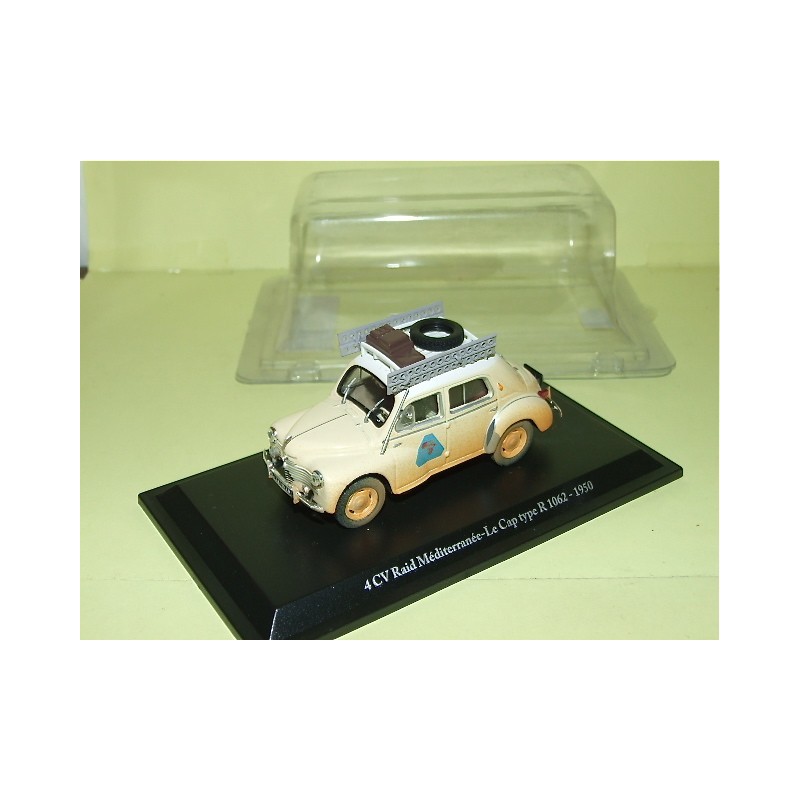 RENAULT 4CV RAID Méditerranée-Le cap 1950 ELIGOR PRESSE 1:43