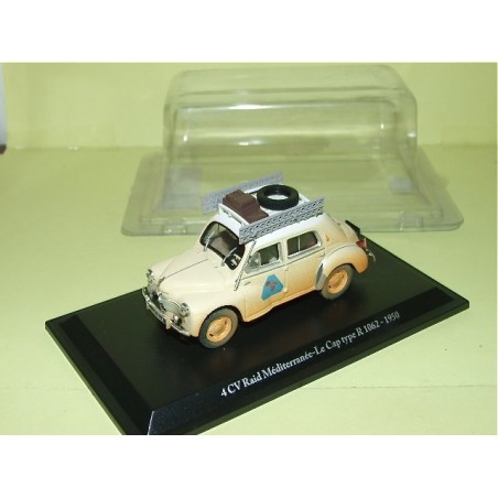 RENAULT 4CV RAID Méditerranée-Le cap 1950 ELIGOR PRESSE 1:43