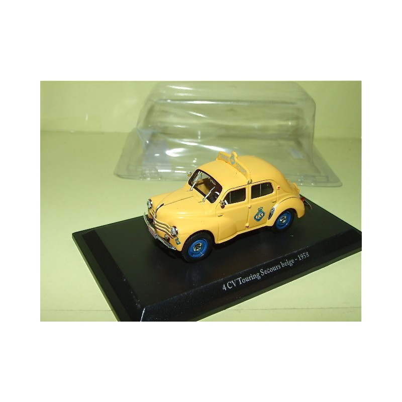 RENAULT 4CV RAID MÃ©diterranÃ©e-Le cap 1950 ELIGOR PRESSE 1:43