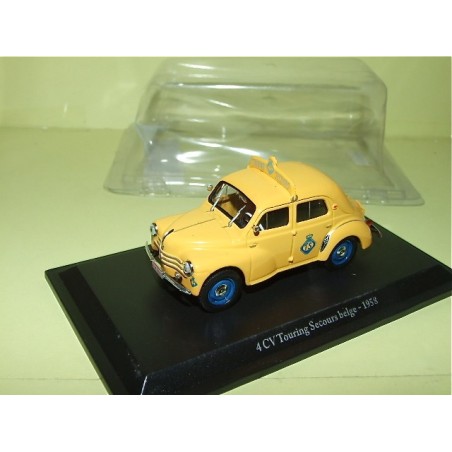 RENAULT 4CV RAID MÃ©diterranÃ©e-Le cap 1950 ELIGOR PRESSE 1:43