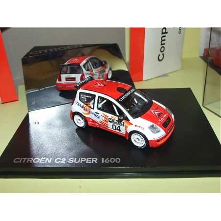 CITROEN C2 SUPER 1600 RALLYE LYONS CHARBONNIÃˆRES P. HENRY NOREV 1:43