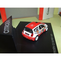CITROEN C2 SUPER 1600 RALLYE LYONS CHARBONNIÃˆRES P. HENRY NOREV 1:43