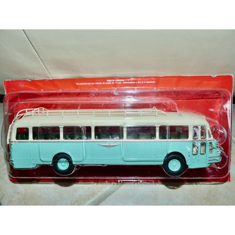 AUTOBUS ET AUTOCARS N°07 CHAUSSON APH Nez de cochon 1950 IXO PRESSE 1:43