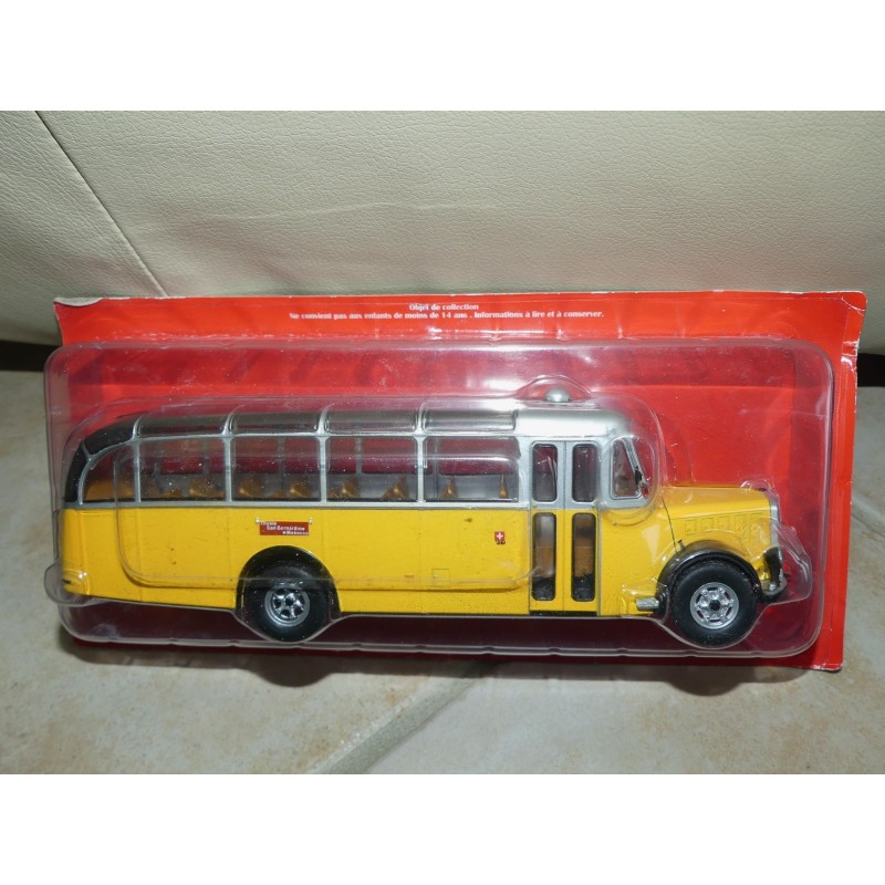 AUTOBUS ET AUTOCARS NÂ°08 SAURER L4C 1949 IXO PRESSE 1:43