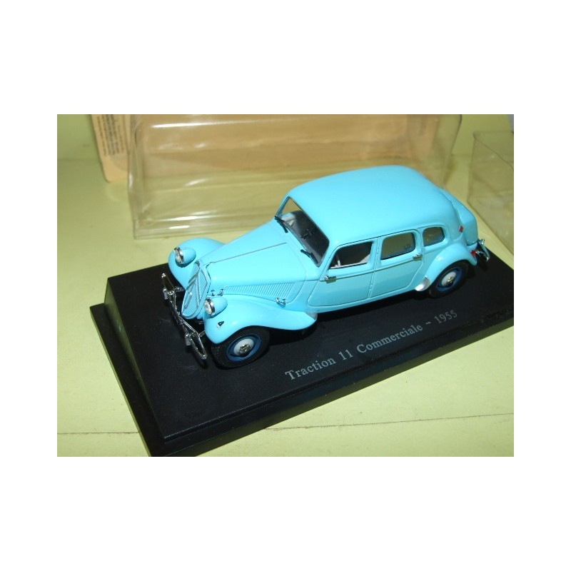 CITROEN TRACTION 11 COMMERCIALE Bleu 1955 UNIVERSAL HOBBIES 1:43 blister