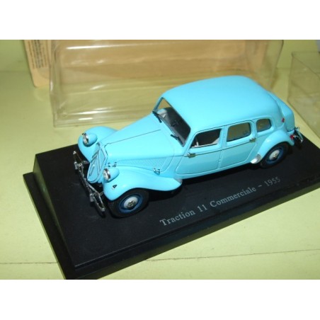 CITROEN TRACTION 11 COMMERCIALE Bleu 1955 UNIVERSAL HOBBIES 1:43 blister