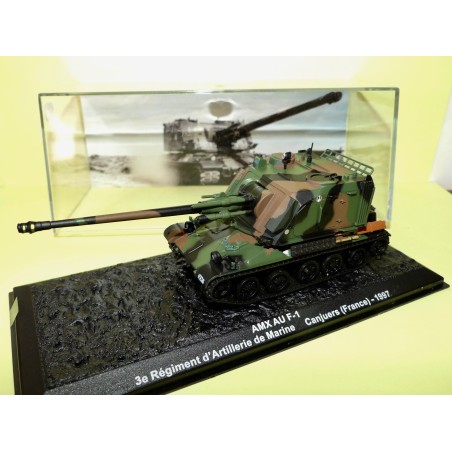 BLINDÃ‰ MILITAIRE NÂ°01 AMX AU F-1 FRANCE 1997 ALTAYA 1:72