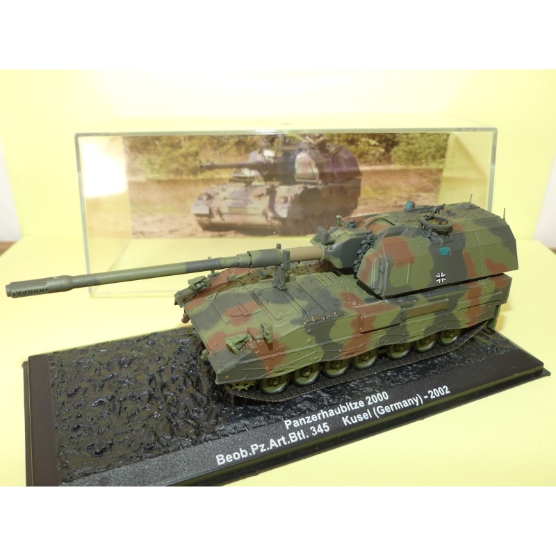 BLINDÃ‰ MILITAIRE NÂ°03 PANZERHAUBITZE 2000 ALLEMAGNE 2002 ALTAYA 1:72