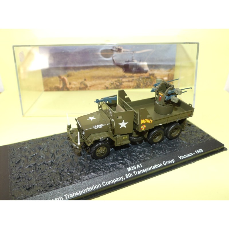 BLINDÃ‰ MILITAIRE NÂ°04 M35 A1 VIETNAM 1968 ALTAYA 1:72