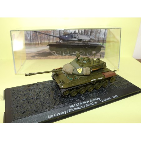 BLINDÃ‰ MILITAIRE NÂ°06 M41A3 WALKER BULLDOG THAILAND 1962 ALTAYA 1:72