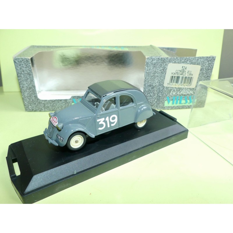 CITROEN 2CV NÂ°319 RALLYE MONTE CARLO 1954 VITESSE 524 1:43