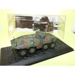 BLINDÃ‰ MILITAIRE NÂ°14 SPAHPANZER LUCHS ALLEMAGNE 2000 ALTAYA 1:72