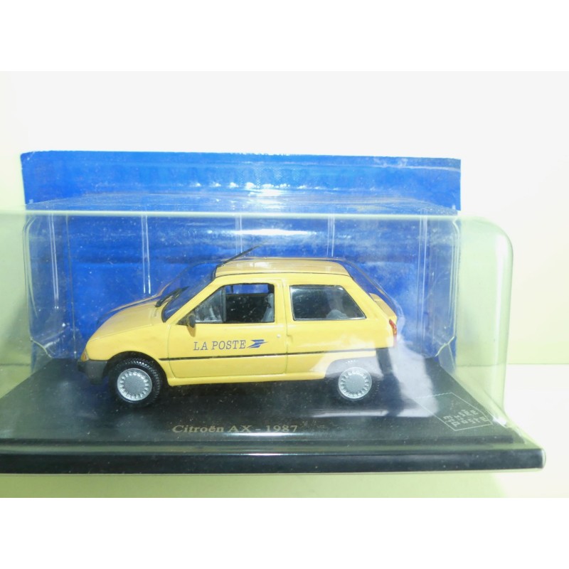 CITROEN AX 1987 PTT LA POSTE UNIVERSAL HOBBIES ATLAS 1:43 blister