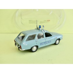RENAULT 12 BREAK GENDARMERIE NOREV 1:43 sous coque