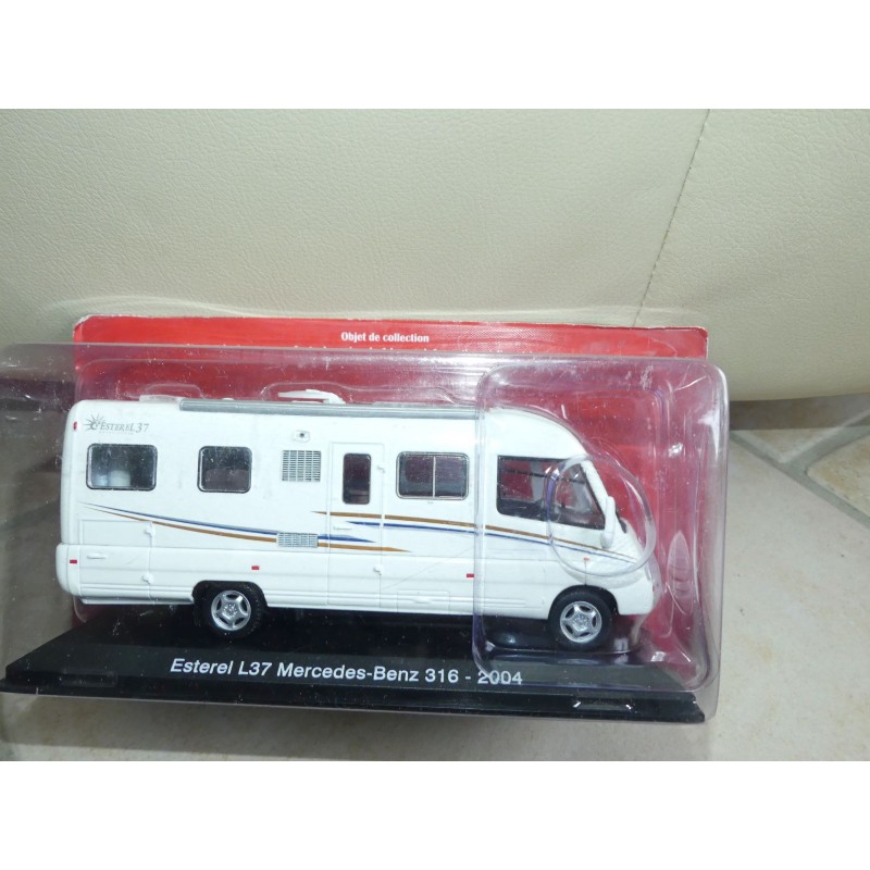 CAMPING CAR MERCEDES 316 ESTEREL L37 2004 IXO PRESSE 1:43