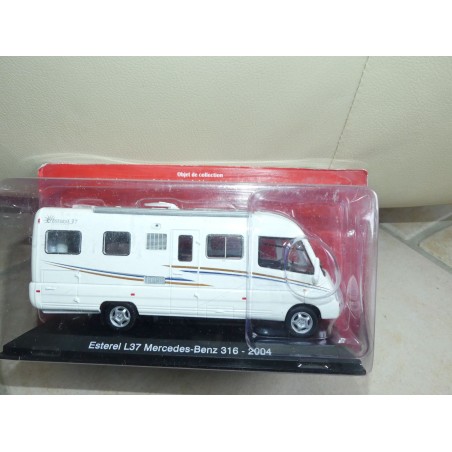 CAMPING CAR MERCEDES 316 ESTEREL L37 2004 IXO PRESSE 1:43
