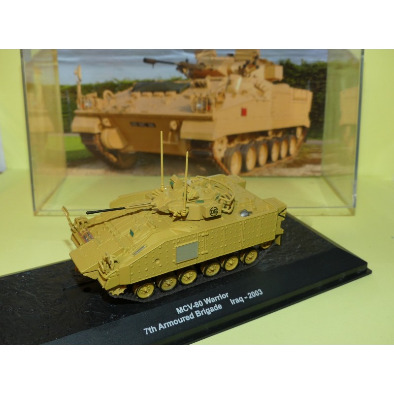 BLINDÃ‰ MILITAIRE NÂ°22 MCV-80 WARRIOR IRAQ 2003 ALTAYA 1:72