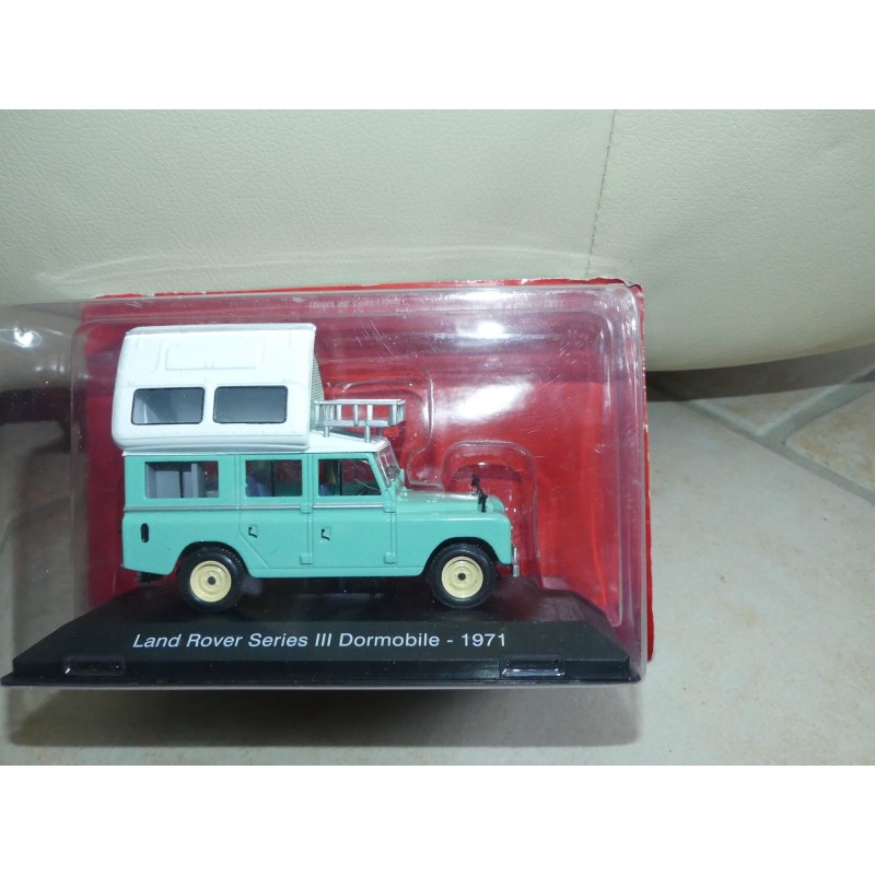 CAMPING CAR LAND ROVER SERIES III DORMOBILE 1971 IXO PRESSE 1:43