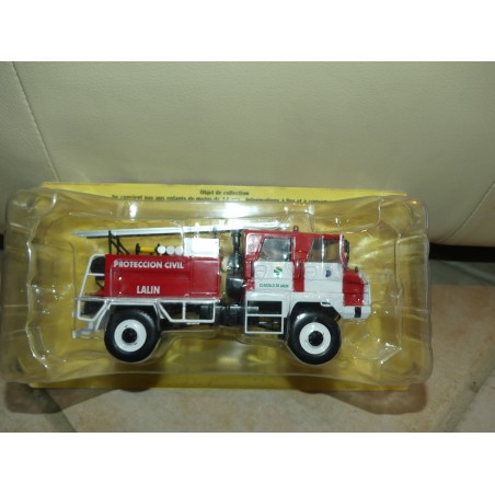 CAMION POMPIERS N°080 PEGASO 3046 4x4 Feux de Foret IXO PRESSE 1:43