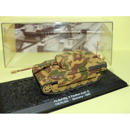 BLINDÃ‰ MILITAIRE NÂ°23 Pz.Bef.Wg V PANTHER ALLEMAGNE 1945 ALTAYA 1:72