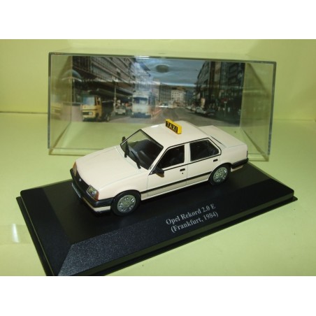 OPEL REKORD 2.0 E 1984 TAXI DE FRANCFORT ALTAYA 1:43