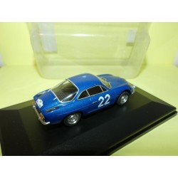 RENAULT ALPINE A110 RALLYE DE L'AGACI 1963 CHEINISSE ELIGOR HACHETTE 1:43 1er