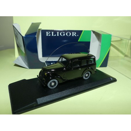 RENAULT JUVAQUATRE VITREE Noire GENDARMERIE ELIGOR 100784 1:43
