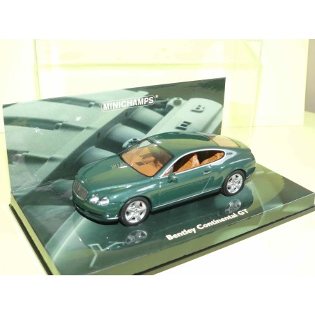 BENTLEY CONTINENTAL GT Gris MINICHAMPS 1:43