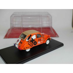 CITROEN 2CV NÂ°021 RAID PARIS PEKIN AUTO PLUS 1:43