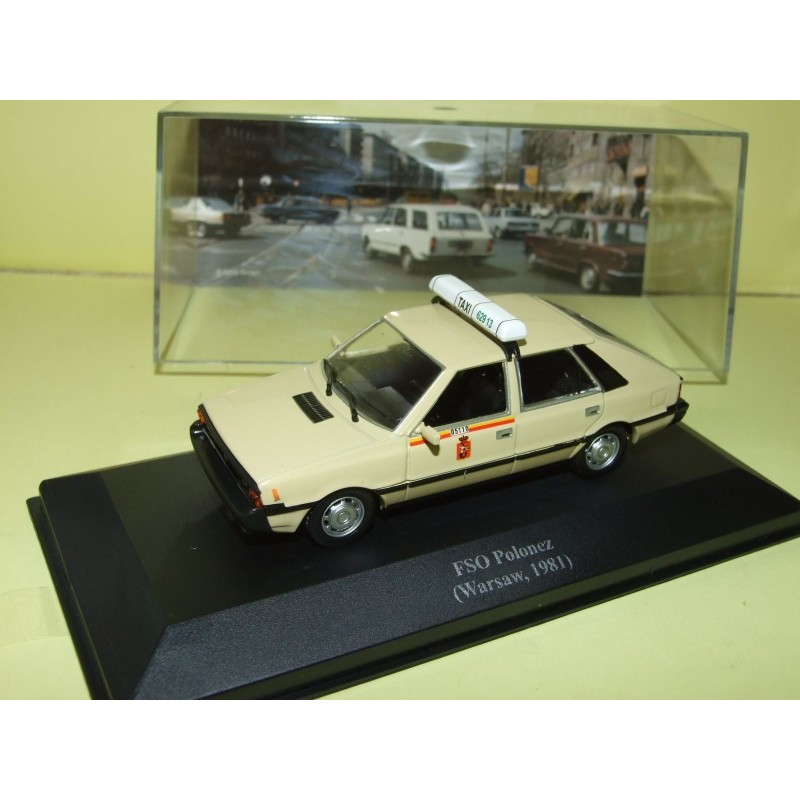 FSO POLONEZ 1981 TAXI DE WARSAW ALTAYA 1:43