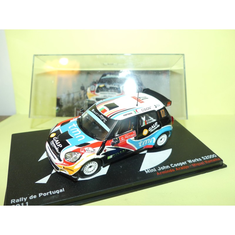 MINI JOHN COOPER S2000 RALLYE DU PORTUGAL 2011 A. ARAUJO ALTAYA 1:43 Abd