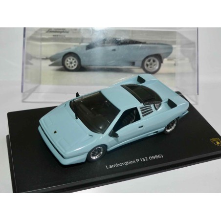 LAMBORGHINI P132 1986 Bleu IXO PRESSE1:43