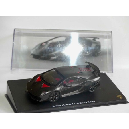 LAMBORGHINI SESTO ELEMENTO 2010 Noir IXO PRESSE 1:43