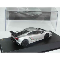 LAMBORGHINI GALLARDO LP 570-4 SQUADRA CORSE 2013 Gris IXO PRESSE 1:43