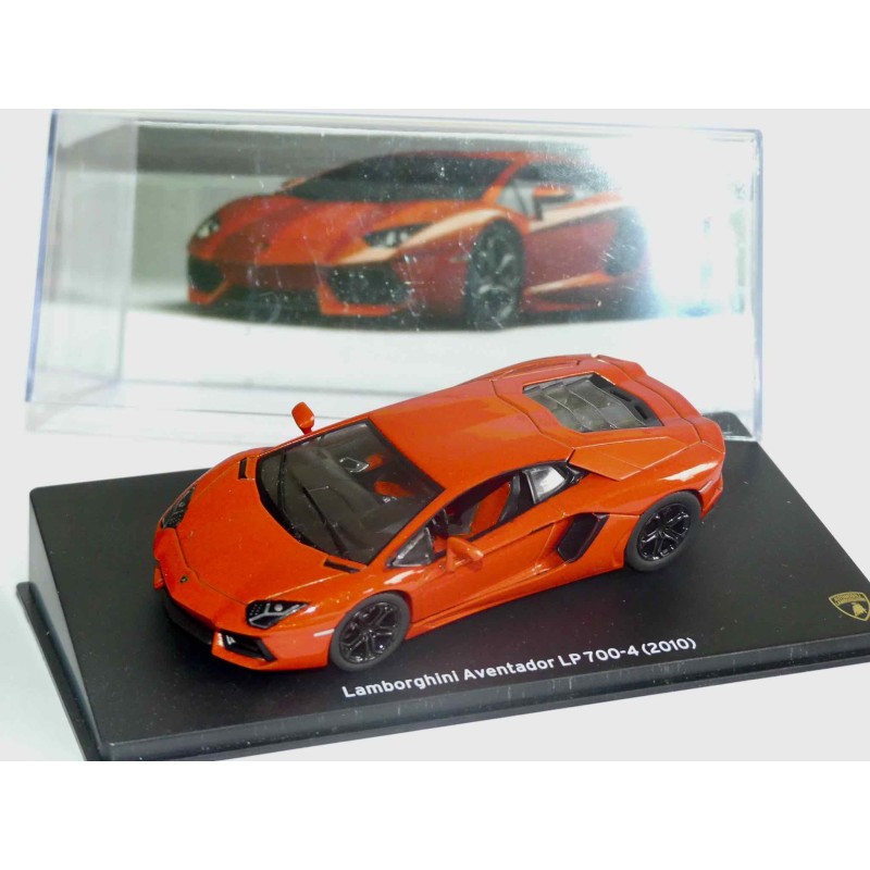 LAMBORGHINI AVENTADOR LP700-4 2010 Orange IXO PRESSE 1:43