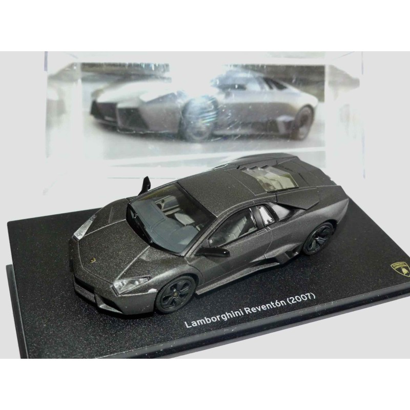 LAMBORGHINI REVENTON 2007 Noir Mat IXO PRESSE 1:43