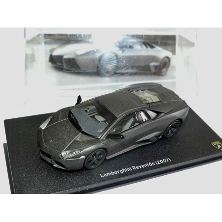 LAMBORGHINI REVENTON 2007 Noir Mat IXO PRESSE 1:43