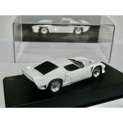 LAMBORGHINI MIURA SVJ ROADSTER 1981 Blanc IXO PRESSE 1:43
