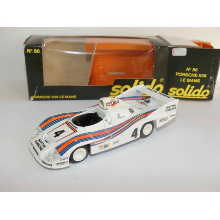 PORSCHE 936 N°4 LE MANS 1977 SOLIDO 1:43 imperfection