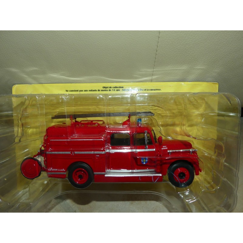 CAMION POMPIERS N°054 CITROEN TYPE 46 POMPES GUINARD IXO PRESSE 1:43