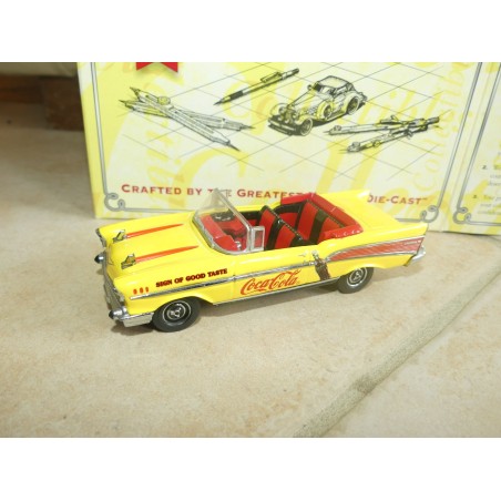 CHEVROLET BEL AIR 1957 COCA COLA MATCHBOX DYG02/B-M 1:43
