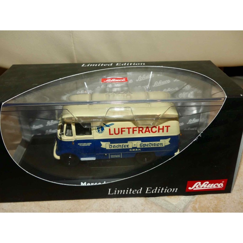 MERCEDES L319 KASTEN DACHSER LUFTFRACHT SCHUCO 02808 1:43