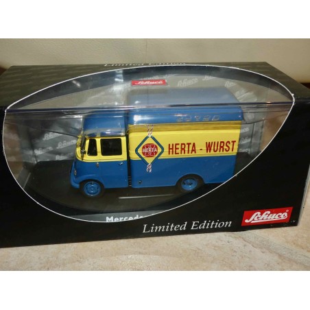 MERCEDES L319 KOFFERWAGEN HERTA WURST SCHUCO 02902 1:43