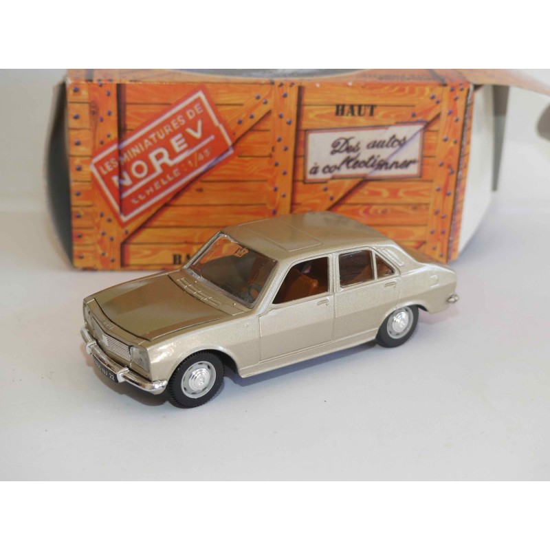 PEUGEOT 504 Marron Clair NOREV 1:43