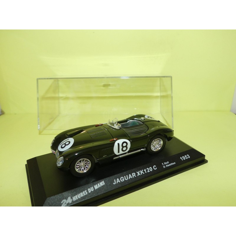 JAGUAR XK 120 C N°18 LE MANS 1953 ALTAYA 1:43 Arrivée 1er