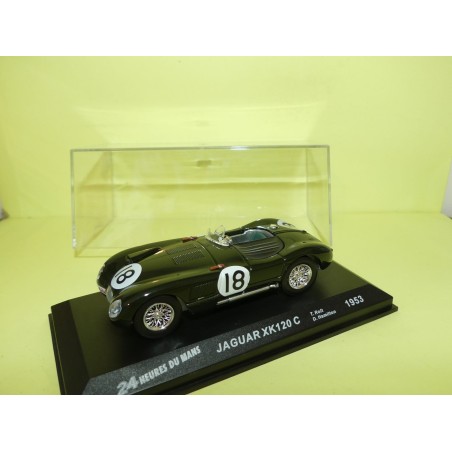 JAGUAR XK 120 C N°18 LE MANS 1953 ALTAYA 1:43 Arrivée 1er
