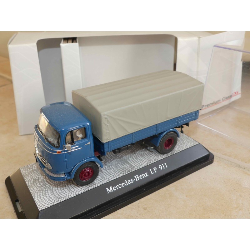 CAMION MERCEDES LP 911 Bleu PREMIUM CLASSIXXS 1:43